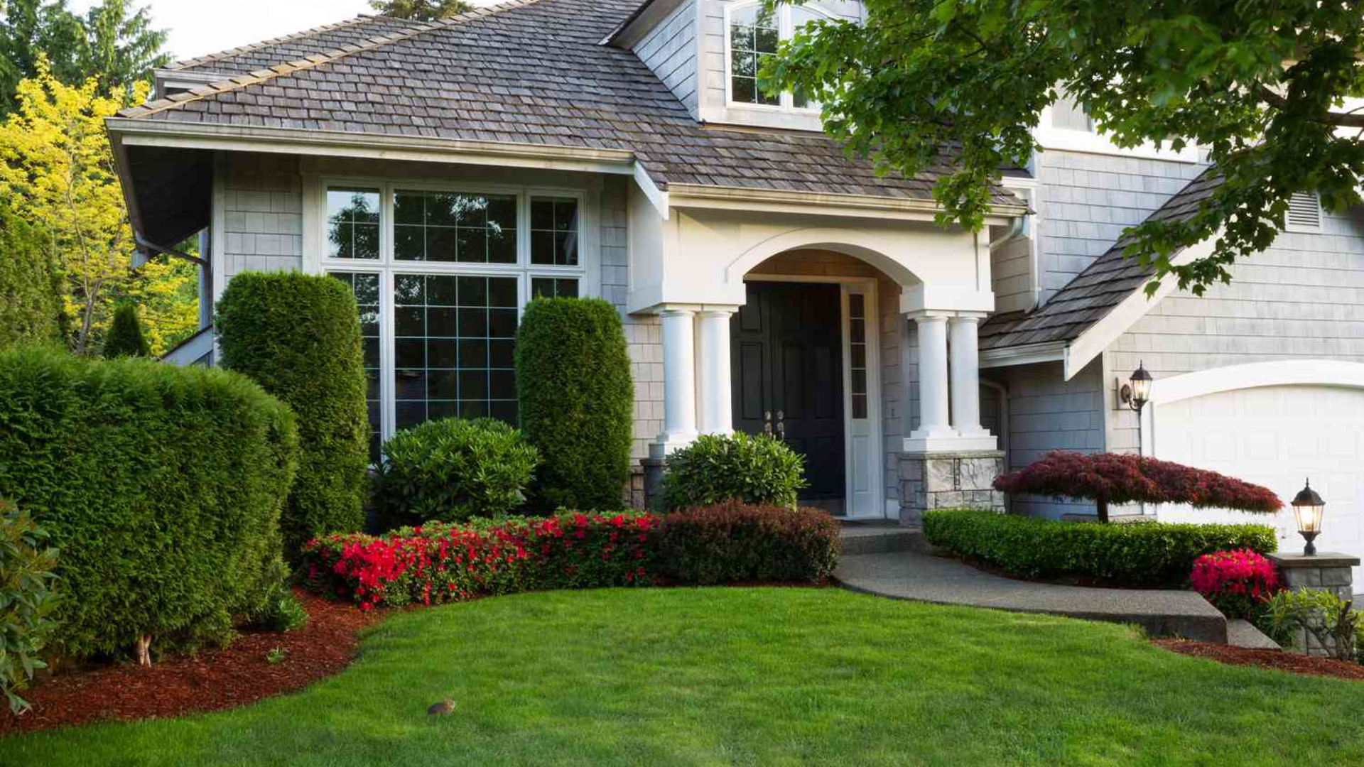 Father’s Trusted Lawn Care and Landscaping trimming hedges and bushes in Lake City, Florida